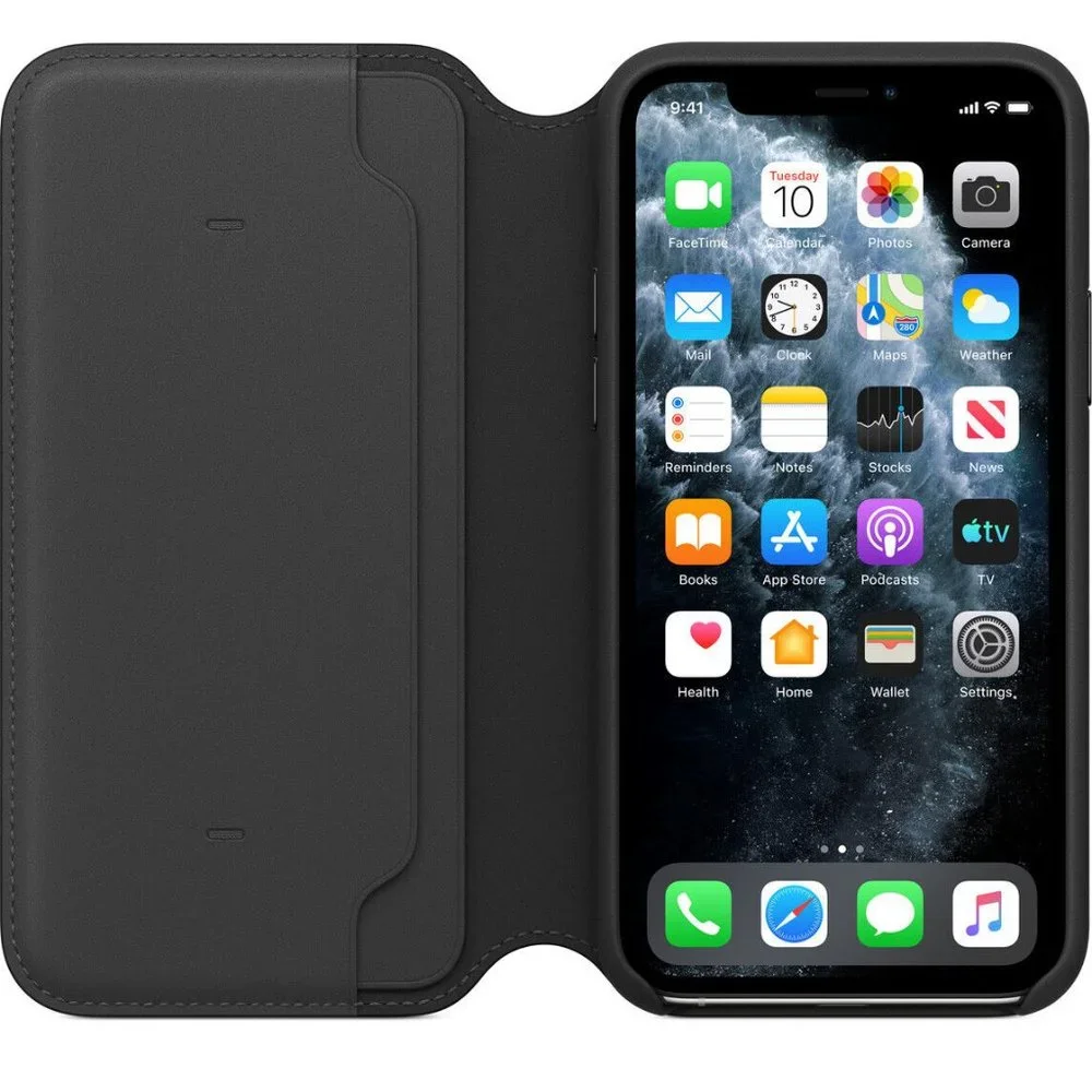 Apple Leather Folio for iPhone 11 Pro Black MX062ZM/A